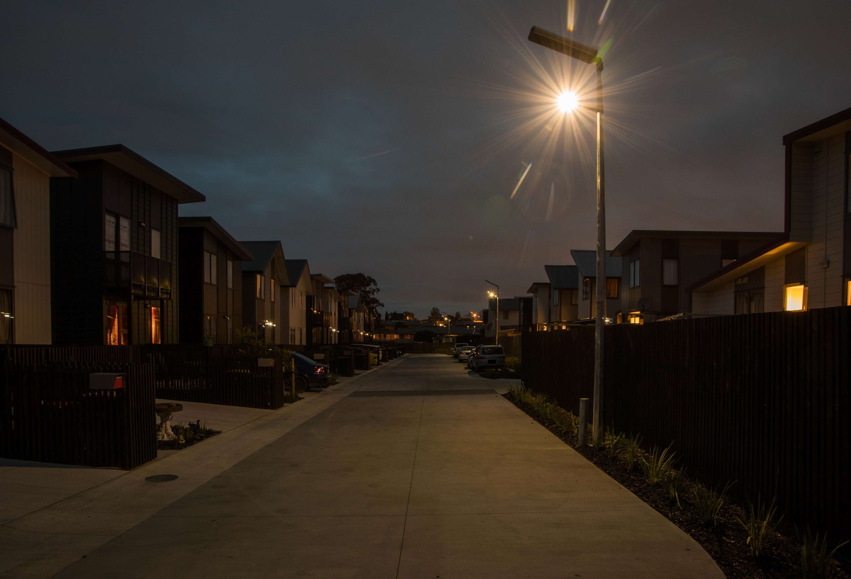 Solar street lighting